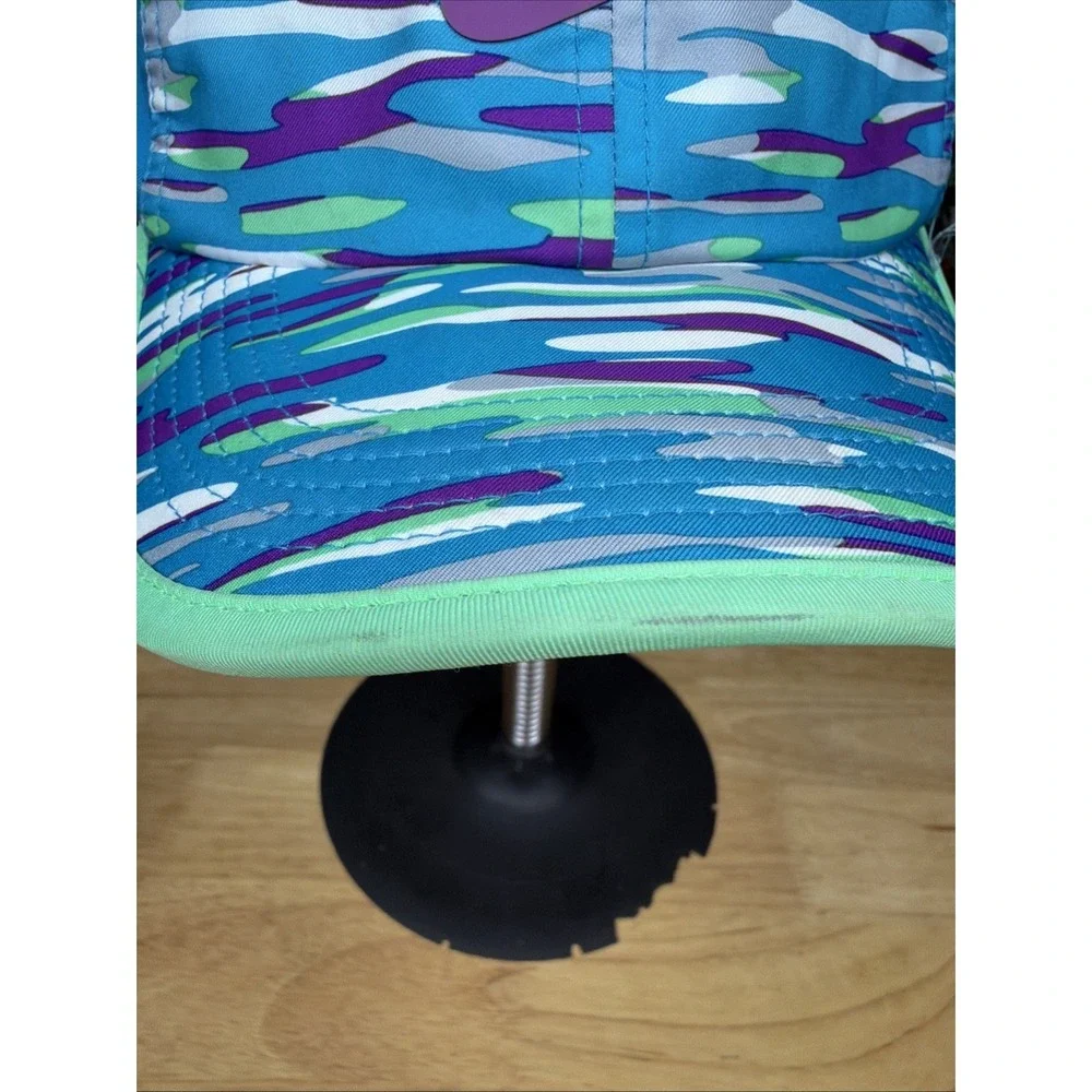 Nike Featherlight Dry Fit Hat Running Gym Tennis Cap Adjustable Blue Green Women